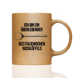Tasse Glitzer Ich bin ein Überlebender