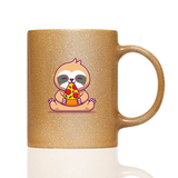 Tasse Glitzer Sloth