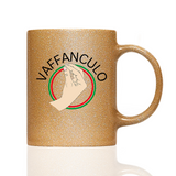 Tasse Glitzer vaffanculo geste