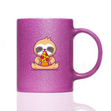 Tasse Glitzer Sloth