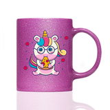 Tasse Glitzer Unicorn Glass