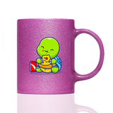 Tasse Glitzer Turtle