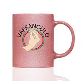 Tasse Glitzer vaffanculo geste