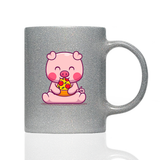 Tasse Glitzer Pig