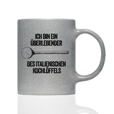Tasse Glitzer Ich bin ein Überlebender