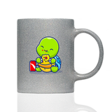 Tasse Glitzer Turtle