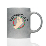 Tasse Glitzer vaffanculo geste