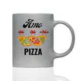 Tasse Glitzer AMO PIZZA