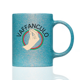 Tasse Glitzer vaffanculo geste