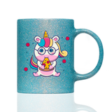 Tasse Glitzer Unicorn Glass