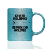 Tasse Glitzer Ich bin ein Überlebender