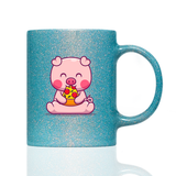 Tasse Glitzer Pig