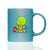 Tasse Glitzer Turtle