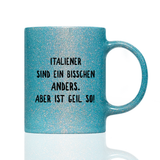 Tasse Glitzer Ein bisschen anders