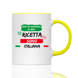 Tasse Non ho bisogno di una Ricetta