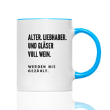Tasse Werden nie gezählt