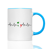 Tasse Herzschlag Stiefel