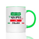 Tasse i don't need recipe