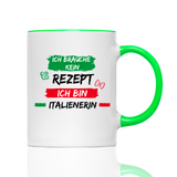 Tasse Ich brauche kein Rezept