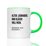 Tasse Werden nie gezählt