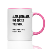 Tasse Werden nie gezählt