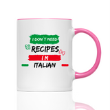 Tasse i don't need recipe