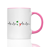 Tasse Herzschlag Stiefel