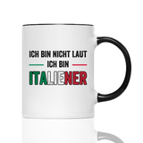 Tasse Ich bin nicht laut