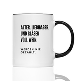 Tasse Werden nie gezählt