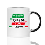 Tasse Non ho bisogno di una Ricetta