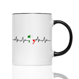 Tasse Herzschlag Stiefel