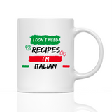Tasse i don't need recipe